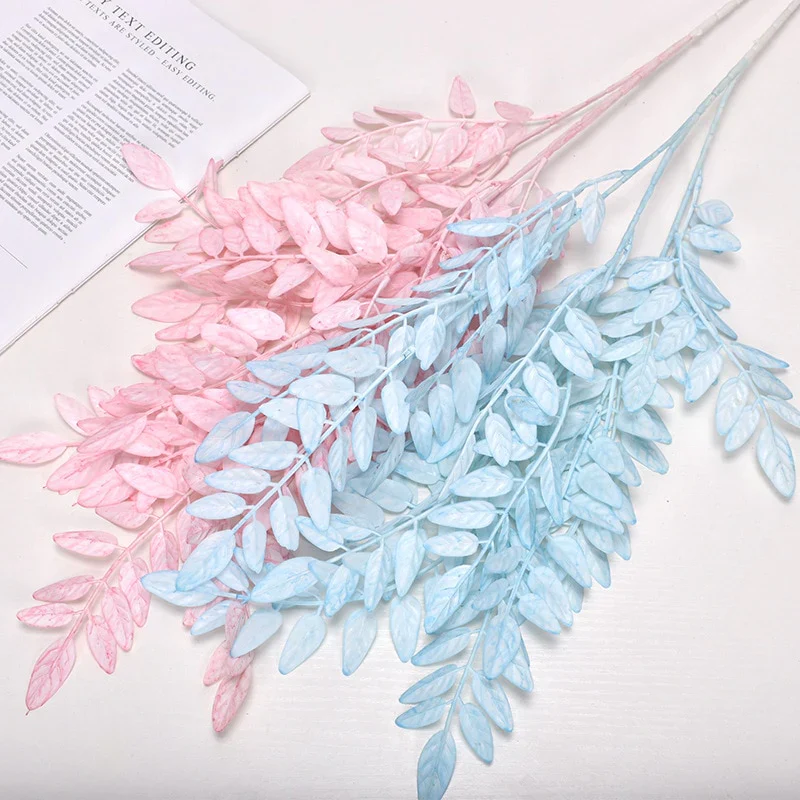HULIANFU Pagoda Tree Artificial Flowers For Home Decoration Accessories Decor Wedding Plants Decorations Festive Party Supplies Garden - Deanwangkt