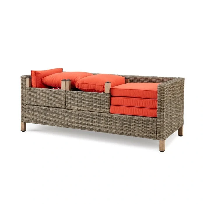 6 Piece Sectional Seating Group with Cushions