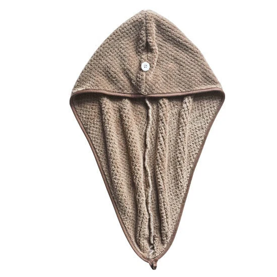 HULIANFU Quick Drying Microfiber Shower Cap Magic Hair Fast Drying Dryer Towel Bath Hat Dry Hair Cap Quick Drying Soft Turban Dry bonnet - Deanwangkt