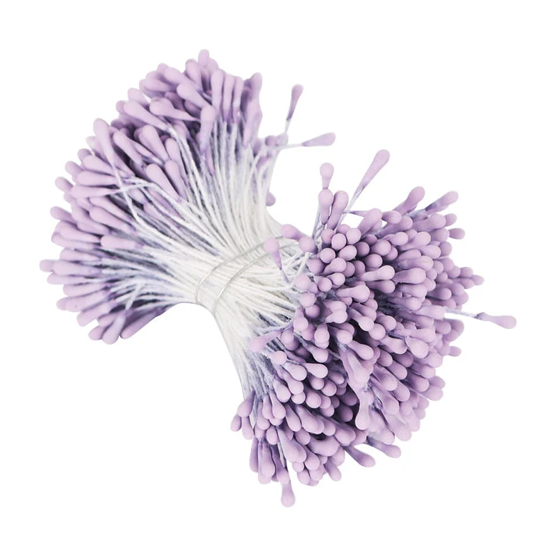 HULIANFU 2026  Lucia Crafts 144/420/600/1000pcs /Lot  Flowers Stamen 2mm  DIY Artificial Flowers  Wreath For Wedding Party Home Decor  D0401 - Deanwangkt