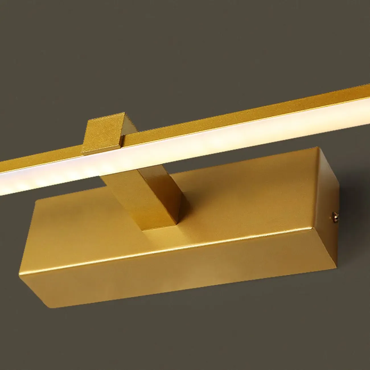 Modern Metal Linear LED Vanity Light with Third Gear Dimming