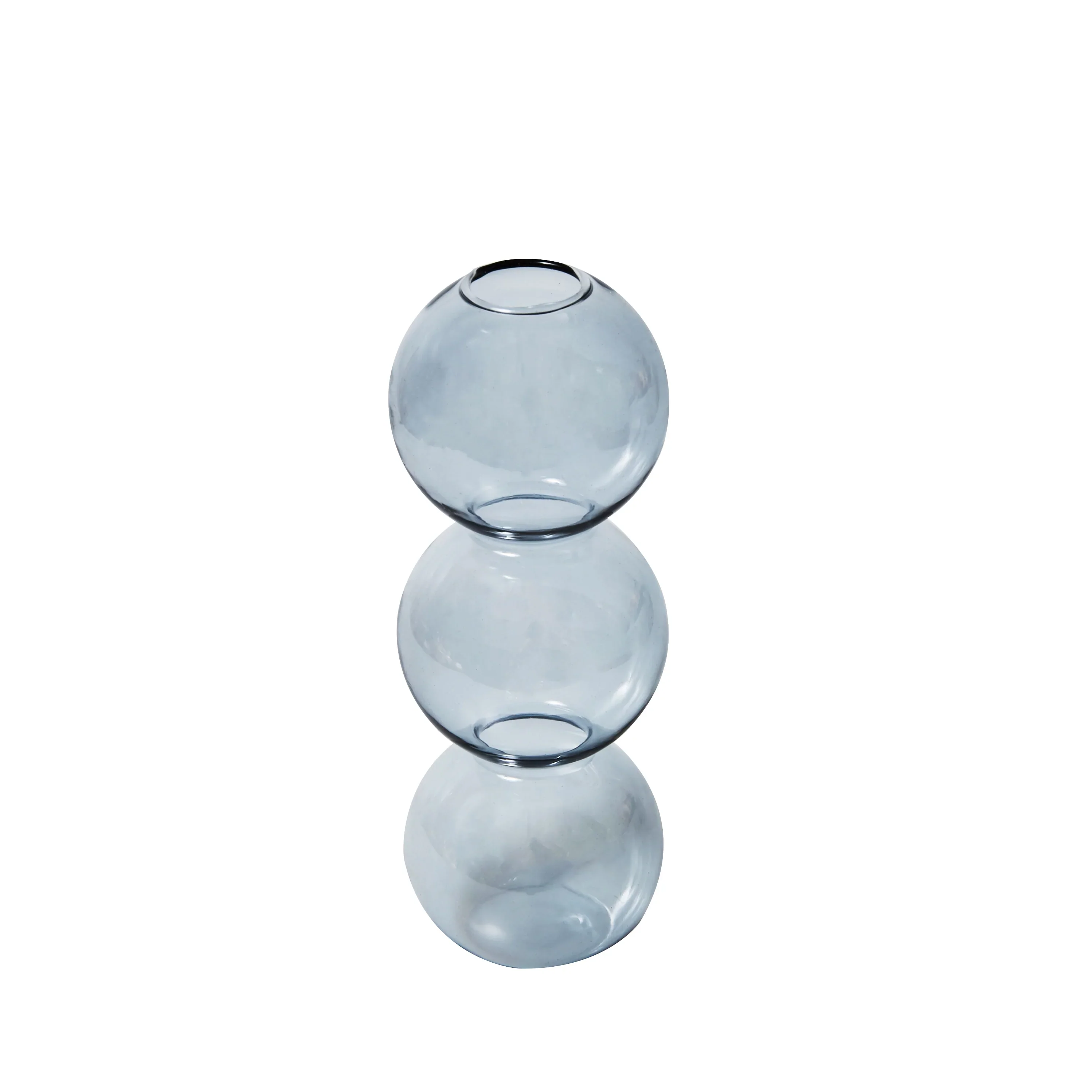 HULIANFU Nordic Creative Glass Bubble Vase Flower Arrangement Spherical Art Flower Ornaments Vases Decoration Home Birthday Gift - Deanwangkt