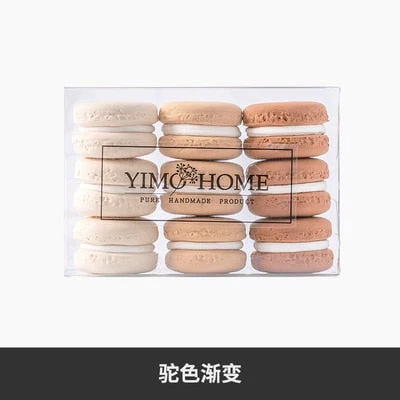 HULIANFU Simulation macaron model fake cake cream children birthday party photo decoration wedding dessert window decoration ornaments - Deanwangkt