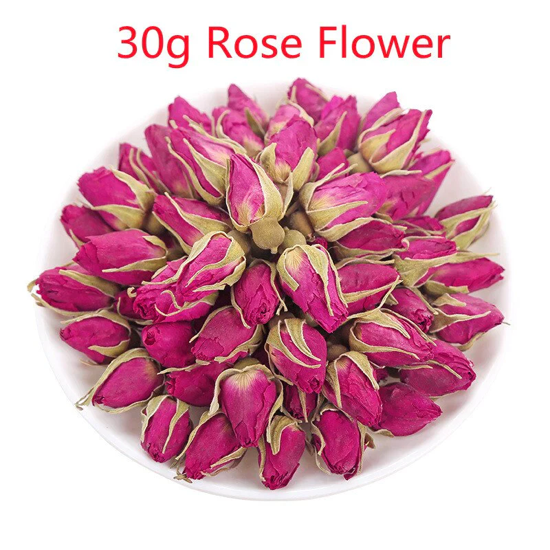 HULIANFU Mini Natural Dried Flowers Organic Carnation Bud Flower Kitchen Decor Wedding Party Decoration DIY Air Refreshing - Deanwangkt