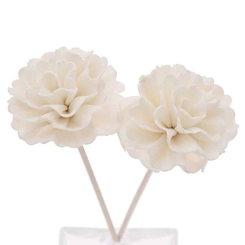 HULIANFU Primary Color Flower Shape No Fire Aromatherapy Rattan For Reed Diffuser Replacement Sticks Home Bathroom Decoration - Deanwangkt