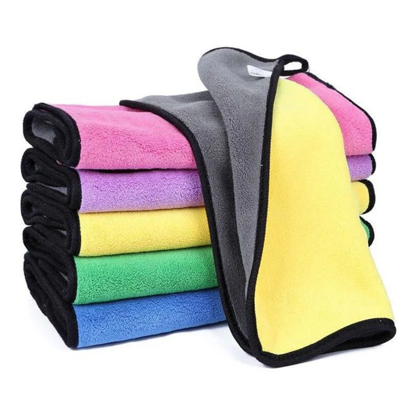 HULIANFU Pet Towel Bath Absorbent Towel Soft Lint-free Dogs Cats Bath Towels Absorbent Quick-drying Small ThickTowel Special Pet Products - Deanwangkt