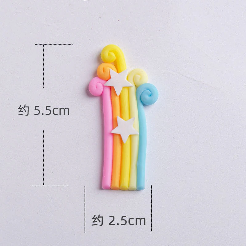 HULIANFU Unicorn Cake Topper Unicorn Brithday Party Supplies Unicorn Brithday Cake Decor 1st Girl Birthday Party Unicornion - Deanwangkt