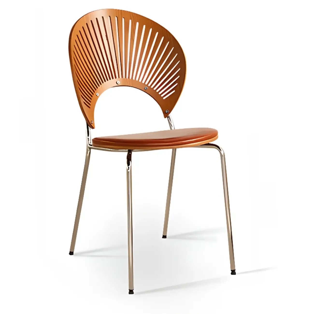 Mid-Century Modern Ventilated Shell Chair
