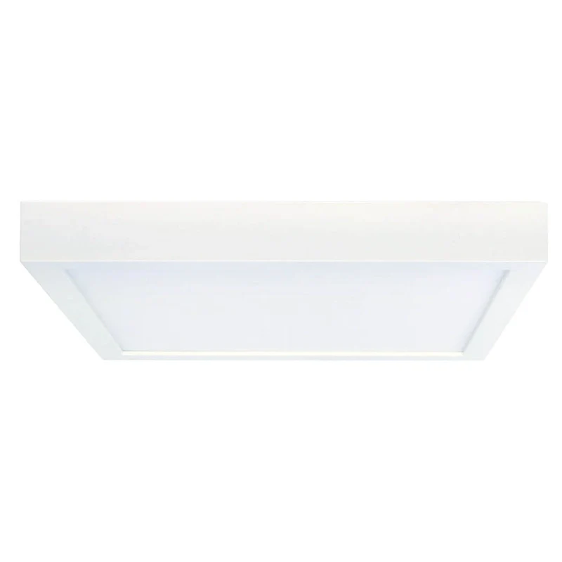 Bulbrite Single LED 9  Square Flush Mount Fixture, 75W Equivalent