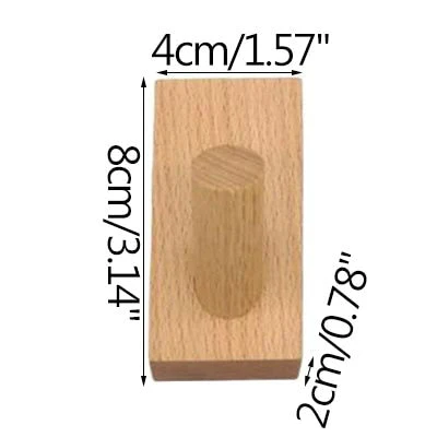 HULIANFU Rack Storage Rack Key Wooden Hanger Home Wall Vintage  Hallway Home Space Saving Small Bedroom Door Back Decorative Room Rack - Deanwangkt