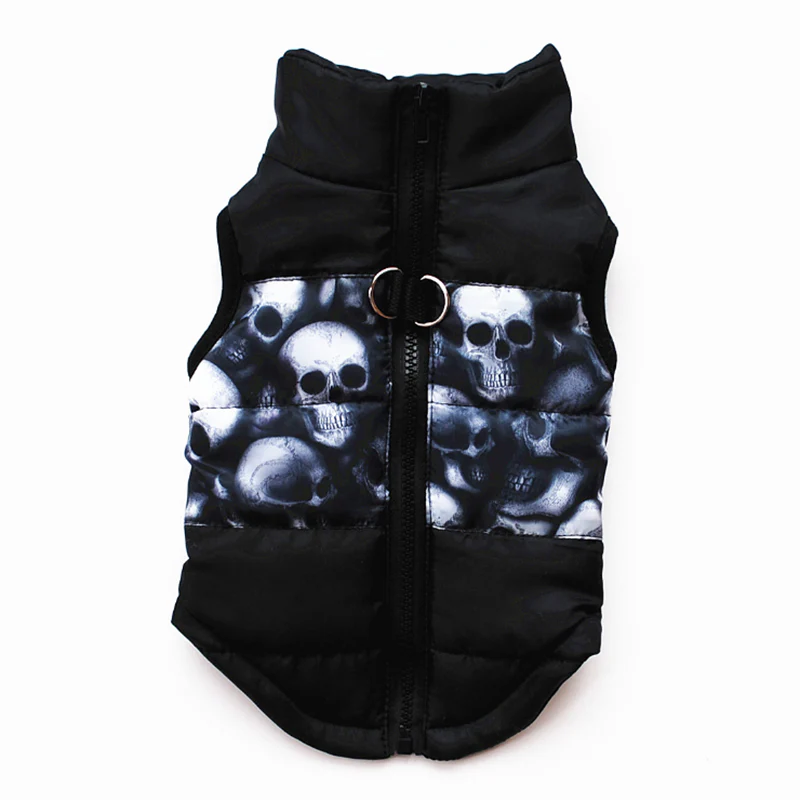 HULIANFU Warm Dog Clothes For Small Dog Windproof Winter Pet Dog Coat Jacket Padded Clothes Puppy Outfit Vest Yorkie Chihuahua Clothes - Deanwangkt