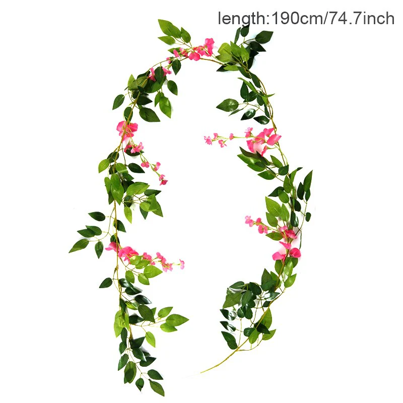 HULIANFU Wedding Decoration 10-40cm Rattan Wreath Metal Hoop Wreath Decor Floral Hoop Christmas Decor for Home Hanging Artificial Flower - Deanwangkt