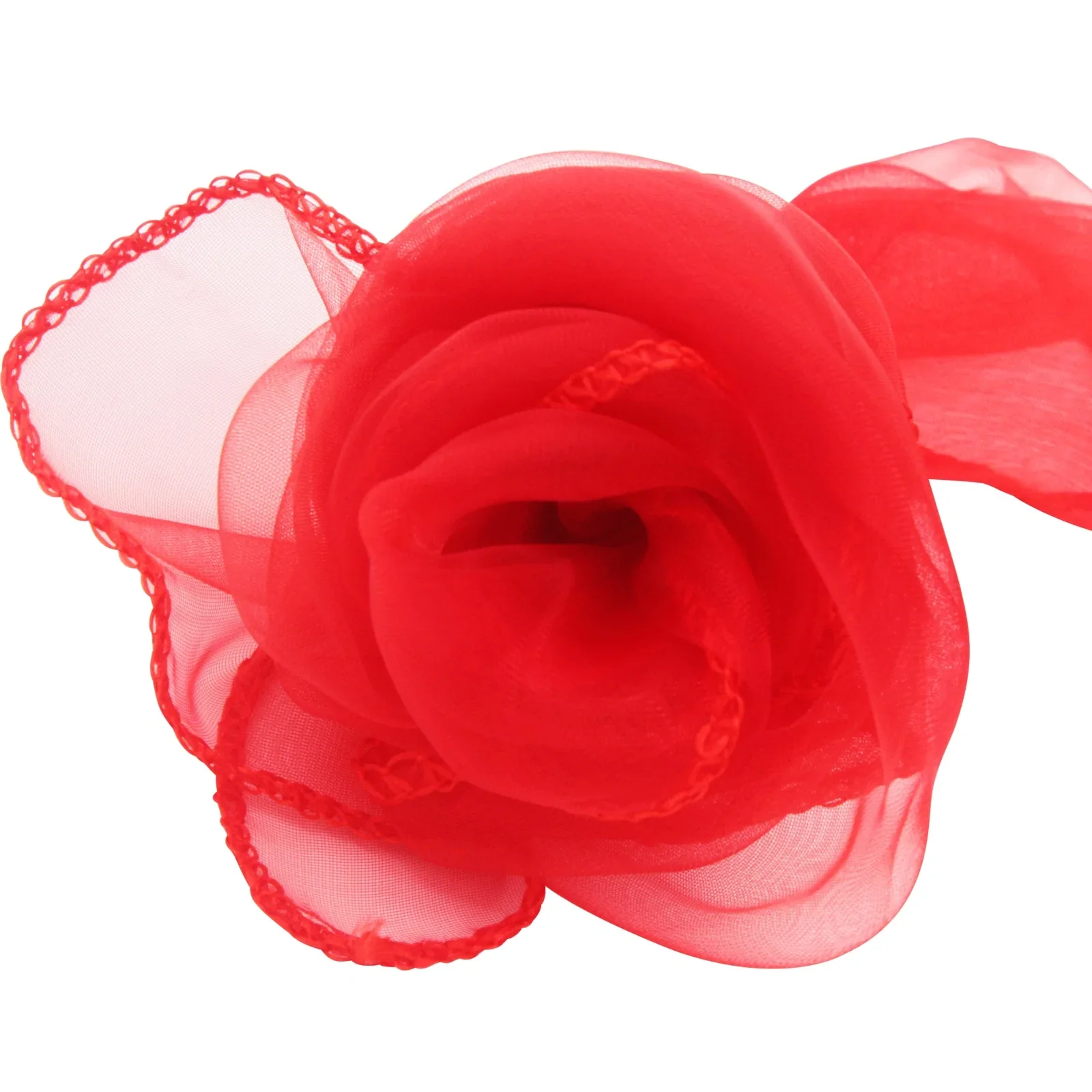 HULIANFU Organza Chair Sashes Bow Chair Covers Organza Fabric DIY Knot Chair Tie for Party Events Wedding Decoration 18cmx275cm - Deanwangkt