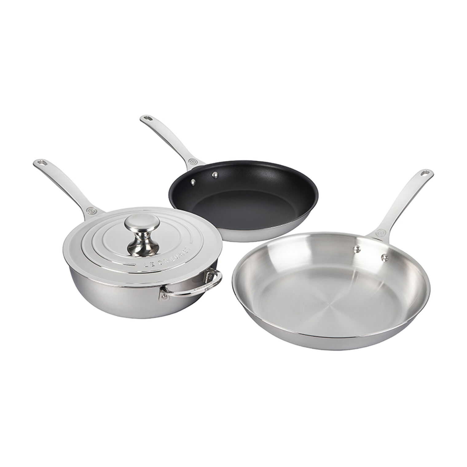 Signature Stainless Steel 4-Piece Cookware Set