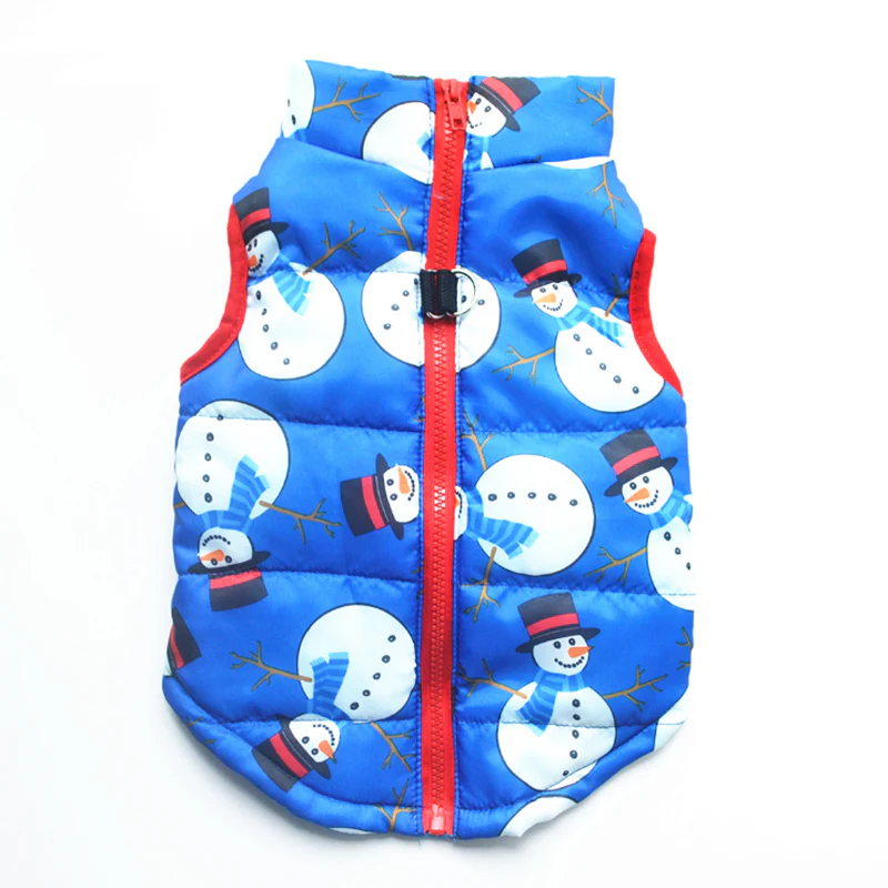 HULIANFU Warm Dog Clothes For Small Dog Windproof Winter Pet Dog Coat Jacket Padded Clothes Puppy Outfit Vest Yorkie Chihuahua Clothes - Deanwangkt
