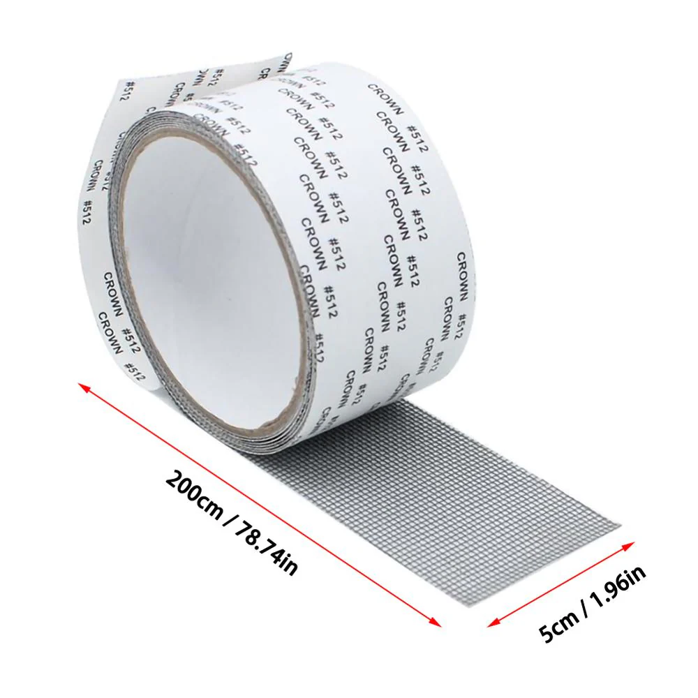 HULIANFU Window Net Anti-mosquito Mesh Sticky Wires Patch Repair Tape new Screen Window Door Mosquito Netting Patch Repair Broken Hole - Deanwangkt