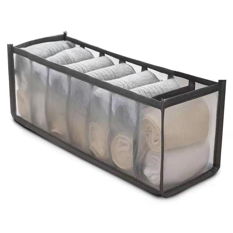 HULIANFU Underwear Bra Organizer Storage Box Drawer Closet Organizers Divider Boxes For Underwear Scarves Socks Bra - Deanwangkt