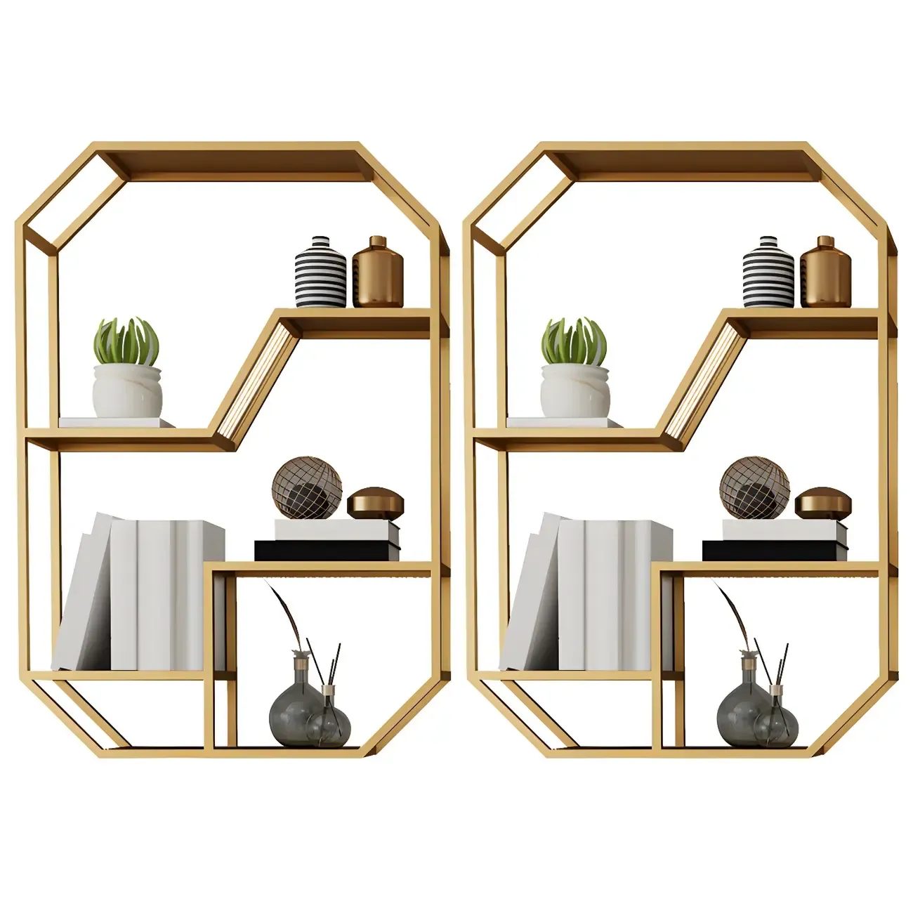 Simple Metal Black Wall-Mounted Wine Bottle Rack