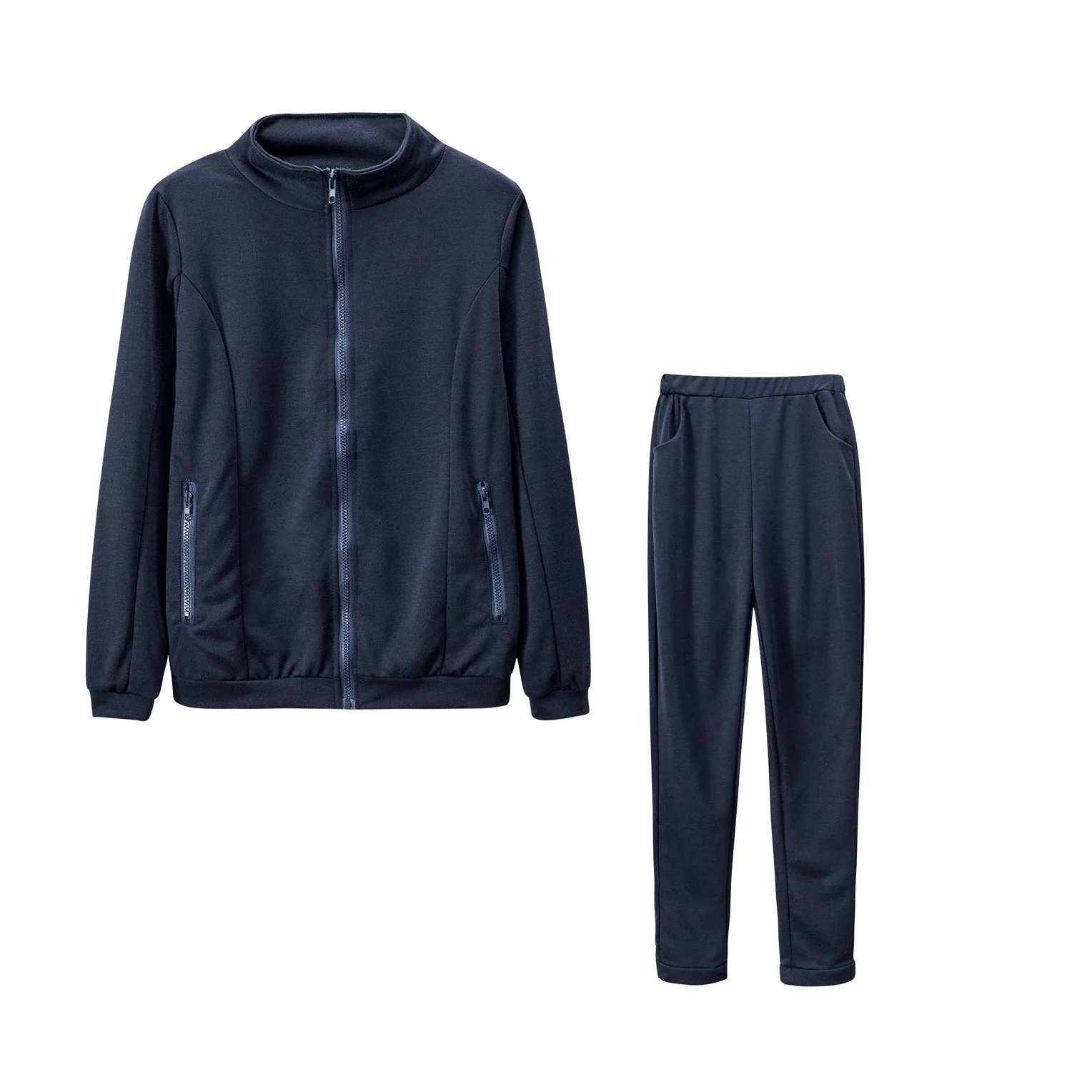 Hulianfu 2 Piece Set Spring Autumn Women Tracksuit Zipper Sweatshirt+Pants Sportwear Casual Women's Sports Suit Hoodies Set Female - Deanwangkt