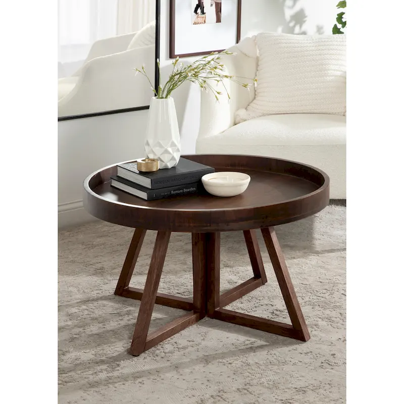 Avery 30-inch Round Coffee Table - 30 Diameter