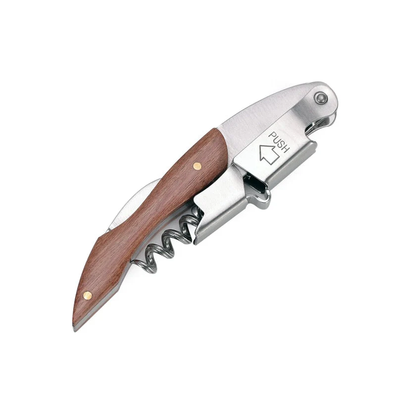 HULIANFU Wine Opener, Professional Waiters Corkscrew, PU Bag, Bottle Opener and Foil Cutter Gift for Wine Lovers - Deanwangkt