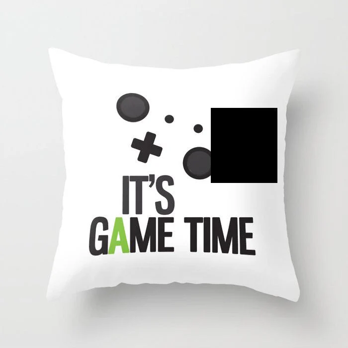 HULIANFU Super Hot Game Fans Video Gamepads Cushion Cases Retro Games Decorative Pillows Case Livingroom Sofa Couch Bed Car Throw Pillows - Deanwangkt