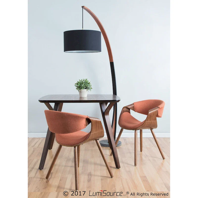 Folia Mid-century Modern Square Dining Table