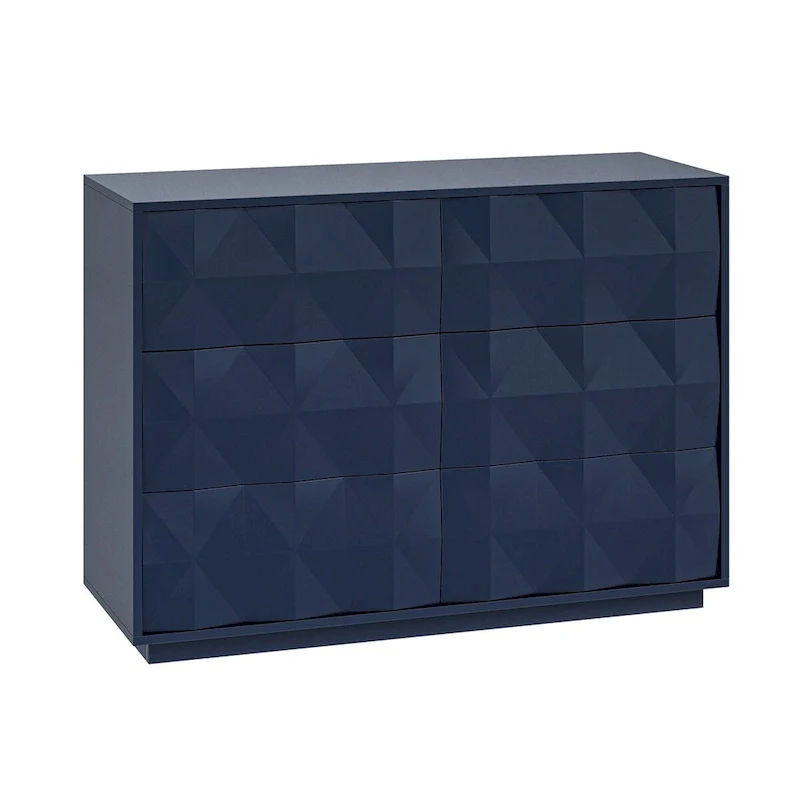 Linus Modern 6-Drawer Dresser by HULALA HOME