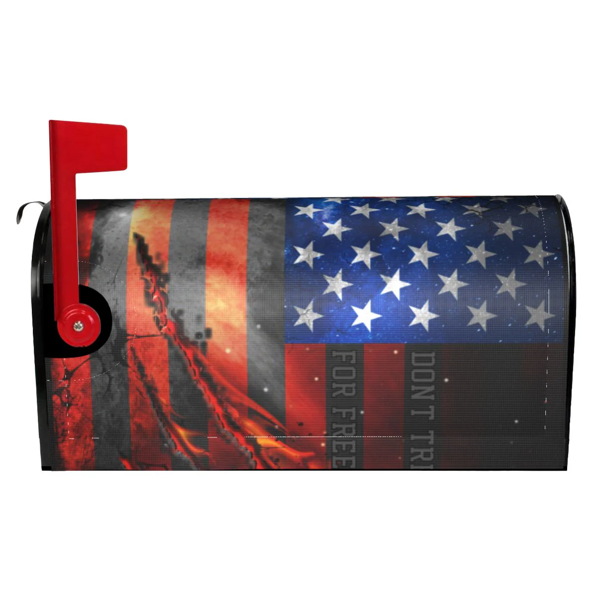 HULIANFU Waterproof Sunscreen American Flag Statue of Liberty Standard&Large Size Mailbox Protective Cover for Outdoor Garden Decoration - Deanwangkt