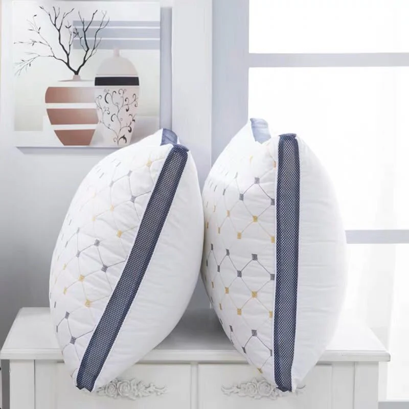 HULIANFU Pillow for Sleeping For couple Comfort Buy Neck Foam Sleep Cervical For Bedroom Big Decorative Pillows For Bed For Home Soft - Deanwangkt