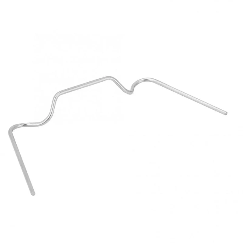 HULIANFU Promotion! 50Pcs Stainless Steel Greenhouse W Clips Spring Wire Glazing Glass Frame Fixing Clamp - Deanwangkt