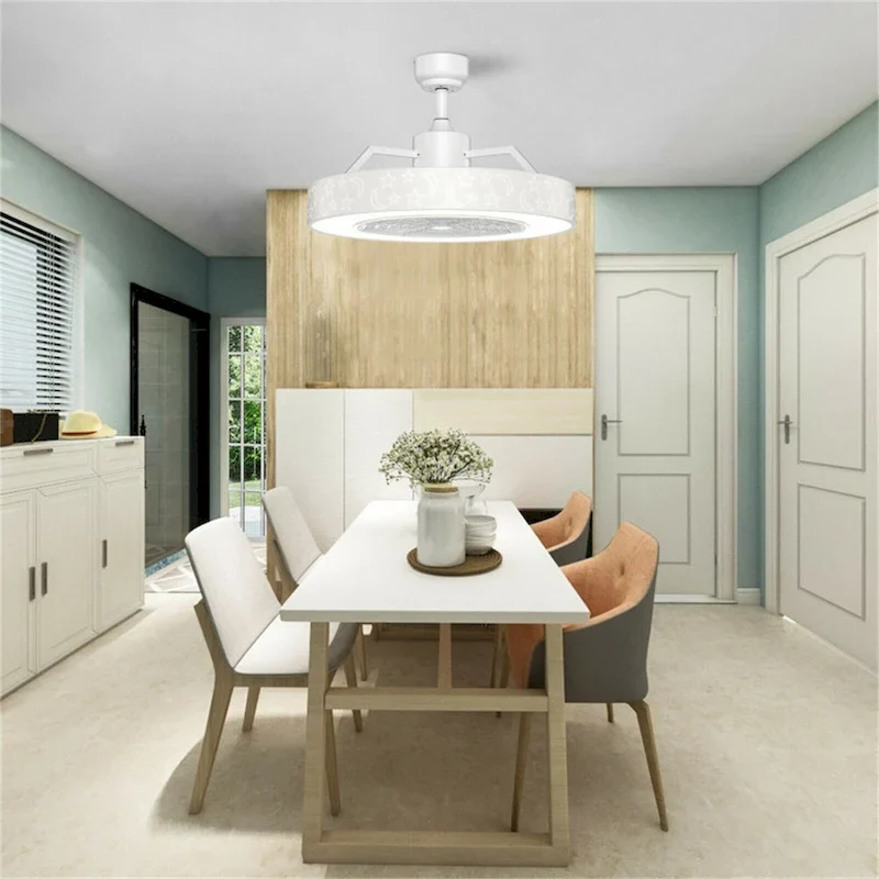 23 Inch LED Light and Remote Control Ceiling Fan