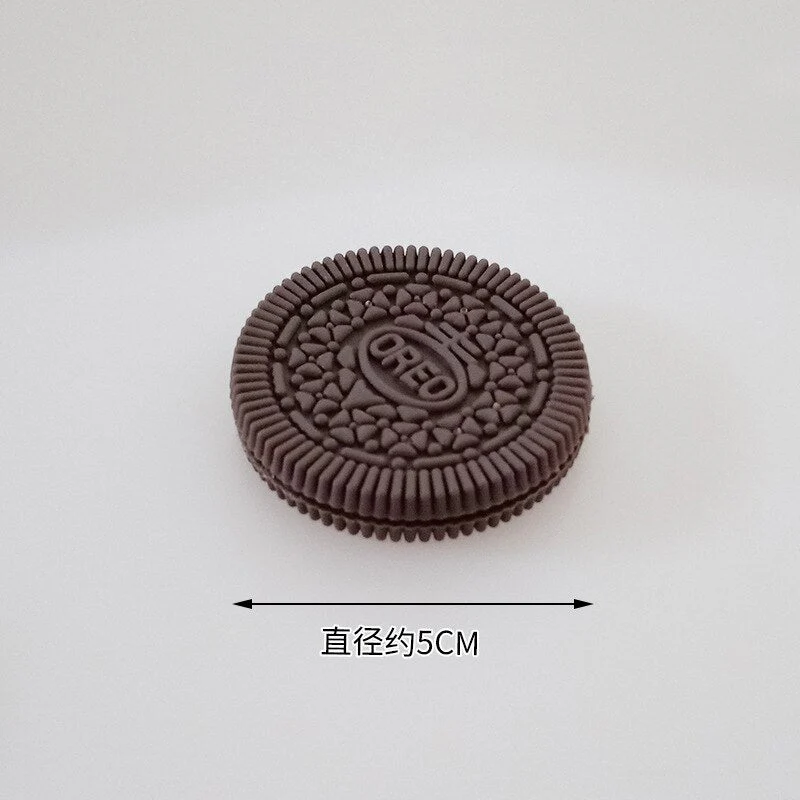 HULIANFU Simulation Oreo Cookies Fake Cake Artificial Food Model Children Photography Prop Bakery Decoration Wedding Party Home Decor - Deanwangkt