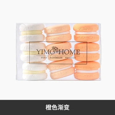 HULIANFU Simulation macaron model fake cake cream children birthday party photo decoration wedding dessert window decoration ornaments - Deanwangkt