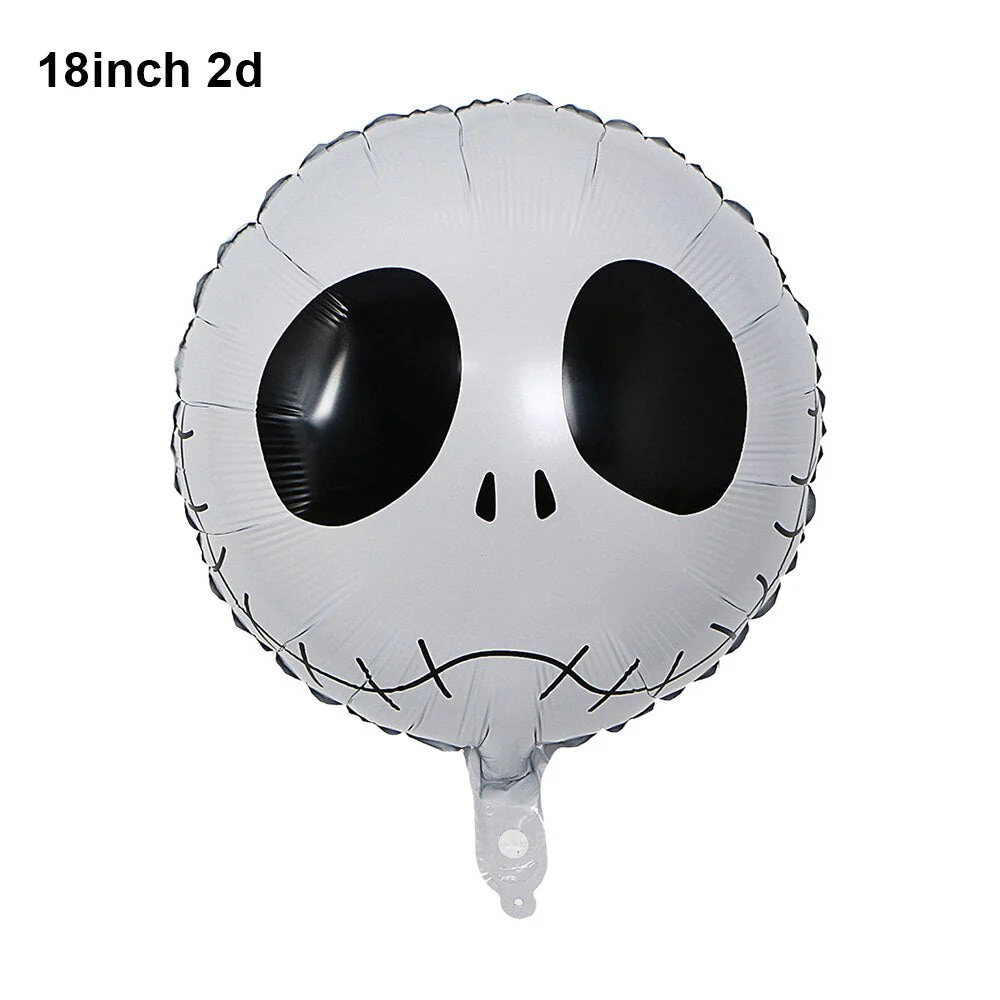 HULIANFU Large 86x165cm Skeleton Man Balloons Halloween Decorations Globos Scary Halloween Skull Ballons Halloween Party Home Decorations - Deanwangkt