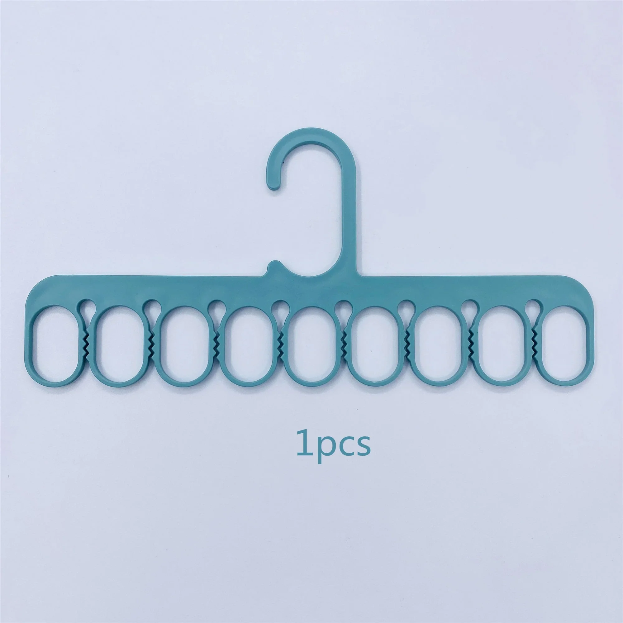 HULIANFU Magic 9-hole Support Circle Clothes Hanger Clothes Drying Rack Multifunction Plastic clothes rack Home Storage Hangers - Deanwangkt