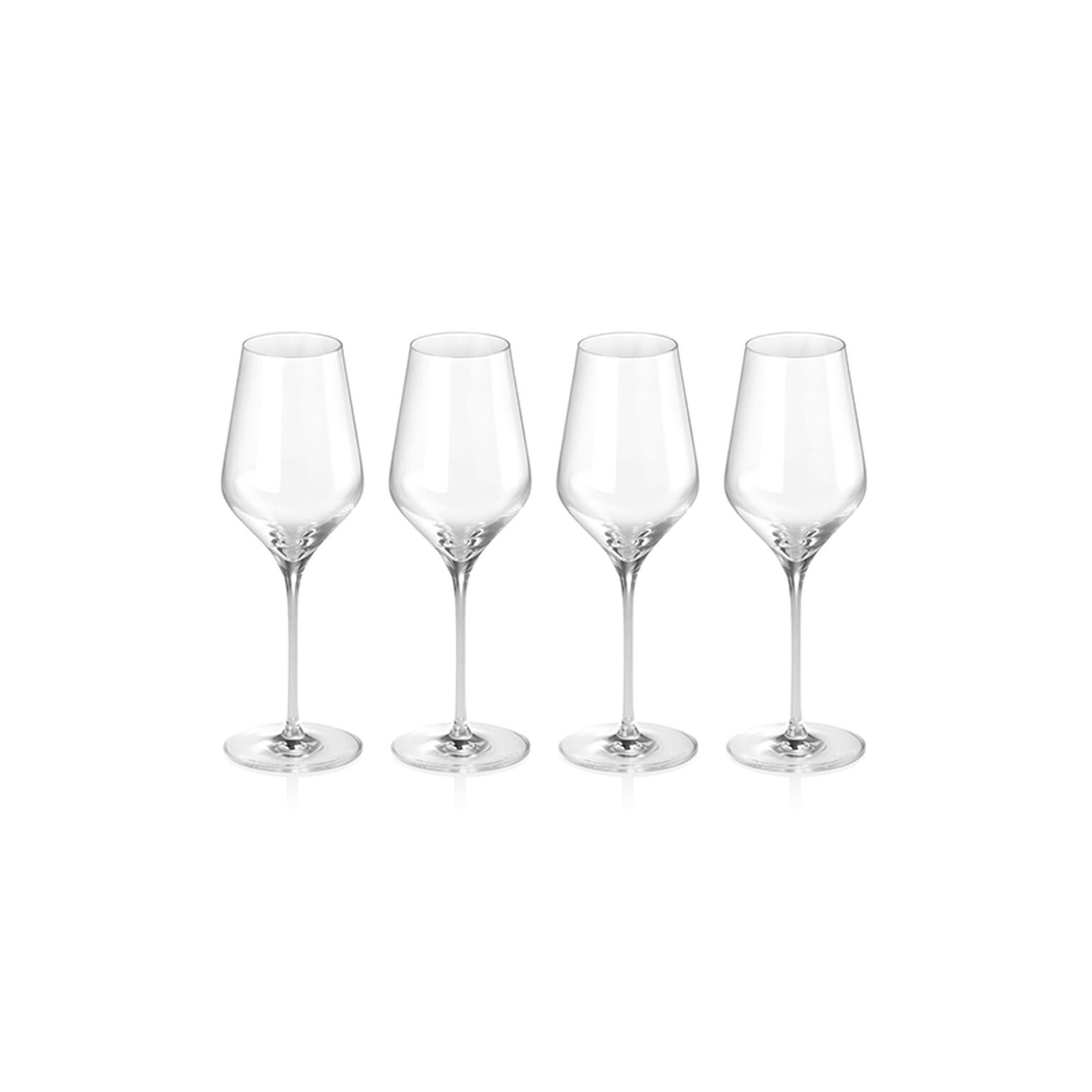 White Wine Glasses, Set of 4