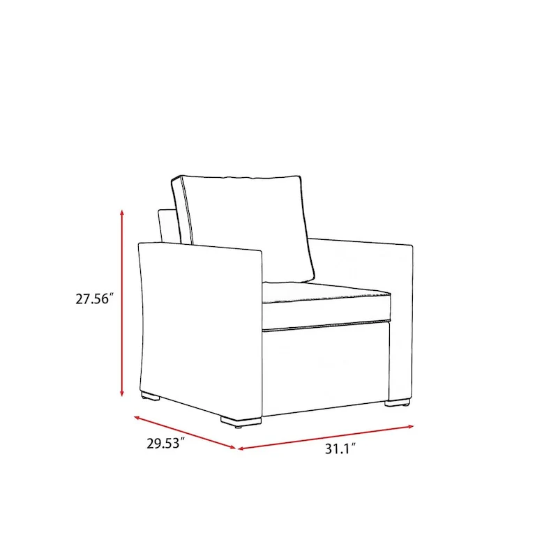 Laguna 6-piece Fire Seating Set