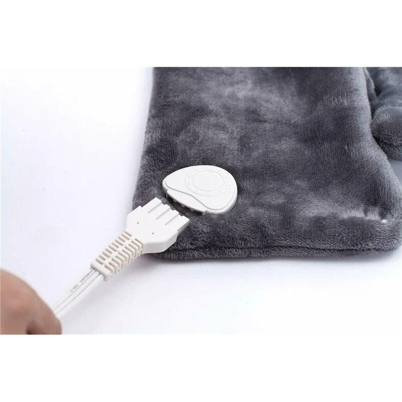 HULIANFU Winter Electric Heating Pad Moist Back Neck Shoulder Heating Pad Warmer Heat Therapy Pain Relief Temperature EU US Controller - Deanwangkt