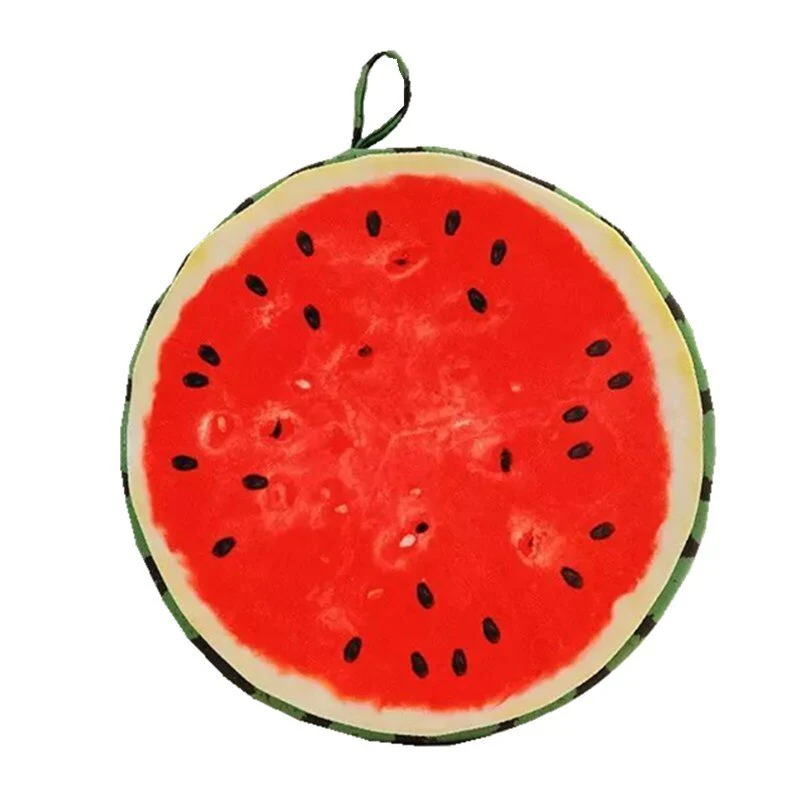 HULIANFU Thicken Fruit Design Round Soft Plush Cushion Tatami Office Chair Cushion Kindergarten Cartoon Cute Seat Pad - Deanwangkt