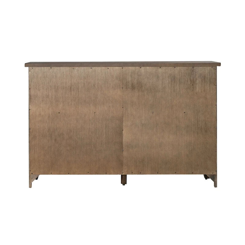 Midland Falls Rustic Brown Buffet 66 Inches