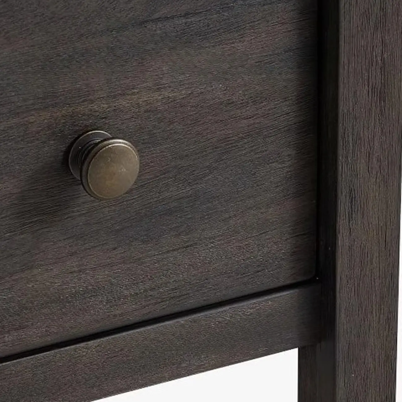 Rustic Oak Brown Living Room Accent Chests with 6/8 Drawers