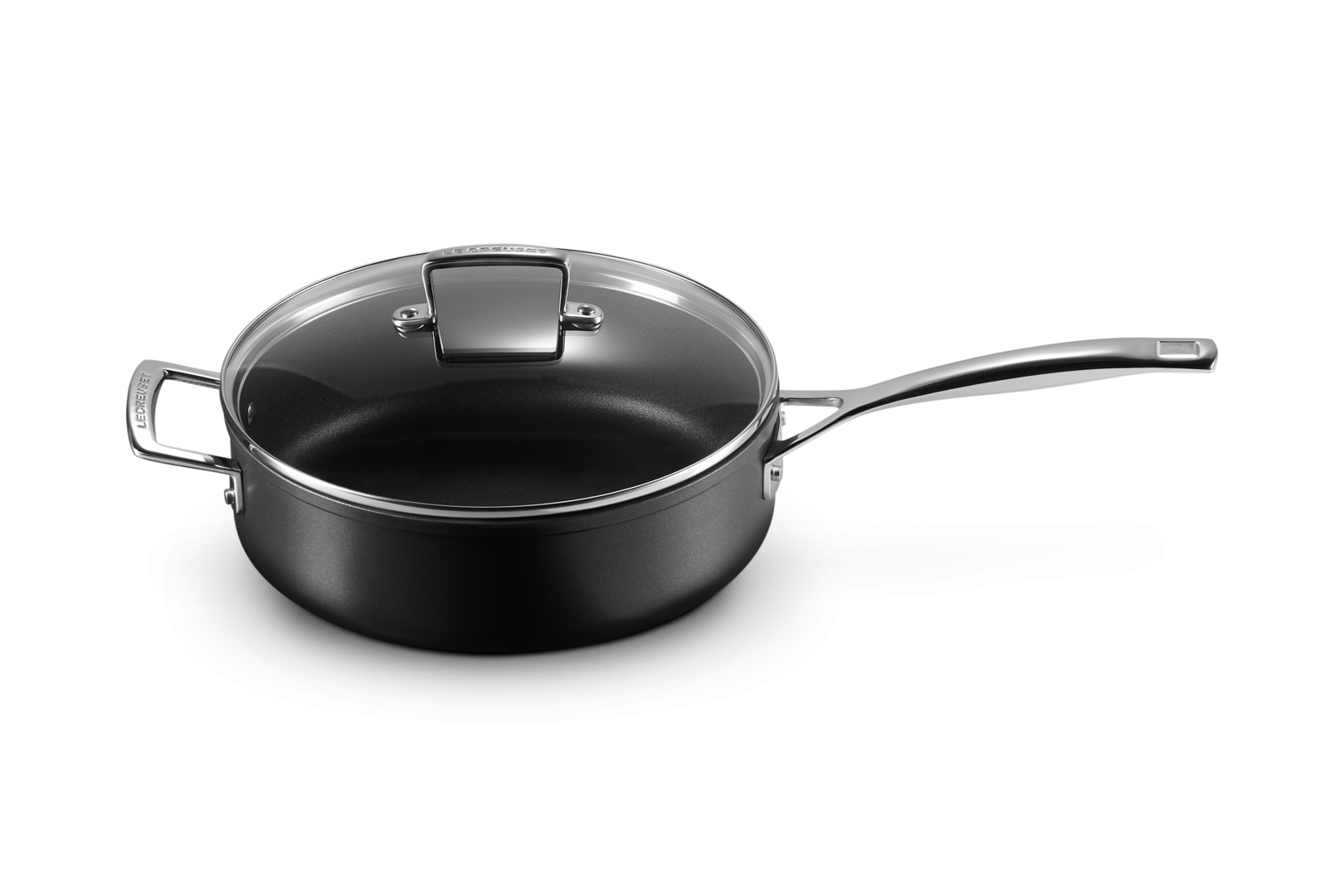 Toughened Non-Stick Sauté Pan with Glass Lid