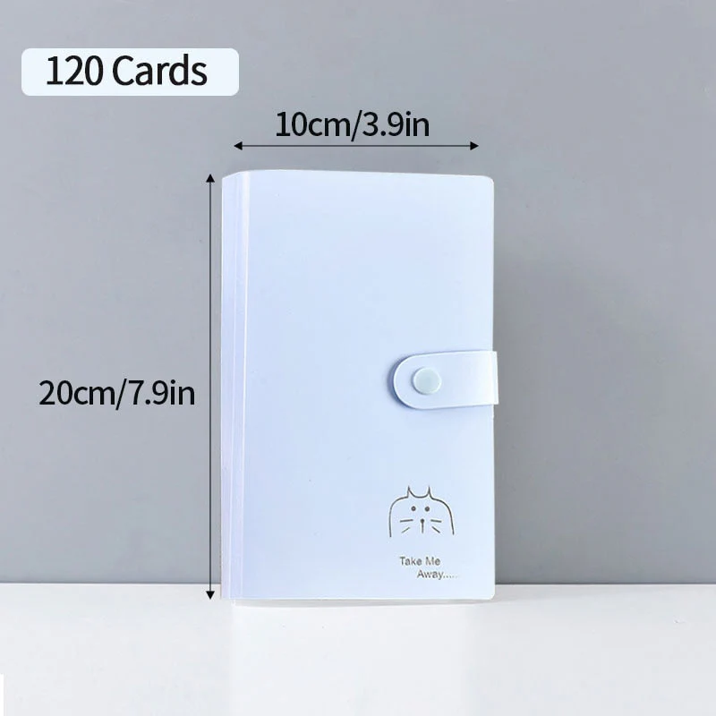 HULIANFU Photocard Holder Collection Album Idol Chasing Star Binder Photocards Collection Book Large-capacity Ticket Card Book Card Bag - Deanwangkt