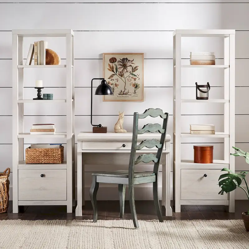 Hinesburg 35 in. Writing Desk with USB Charger by iNSPIRE Q Classic