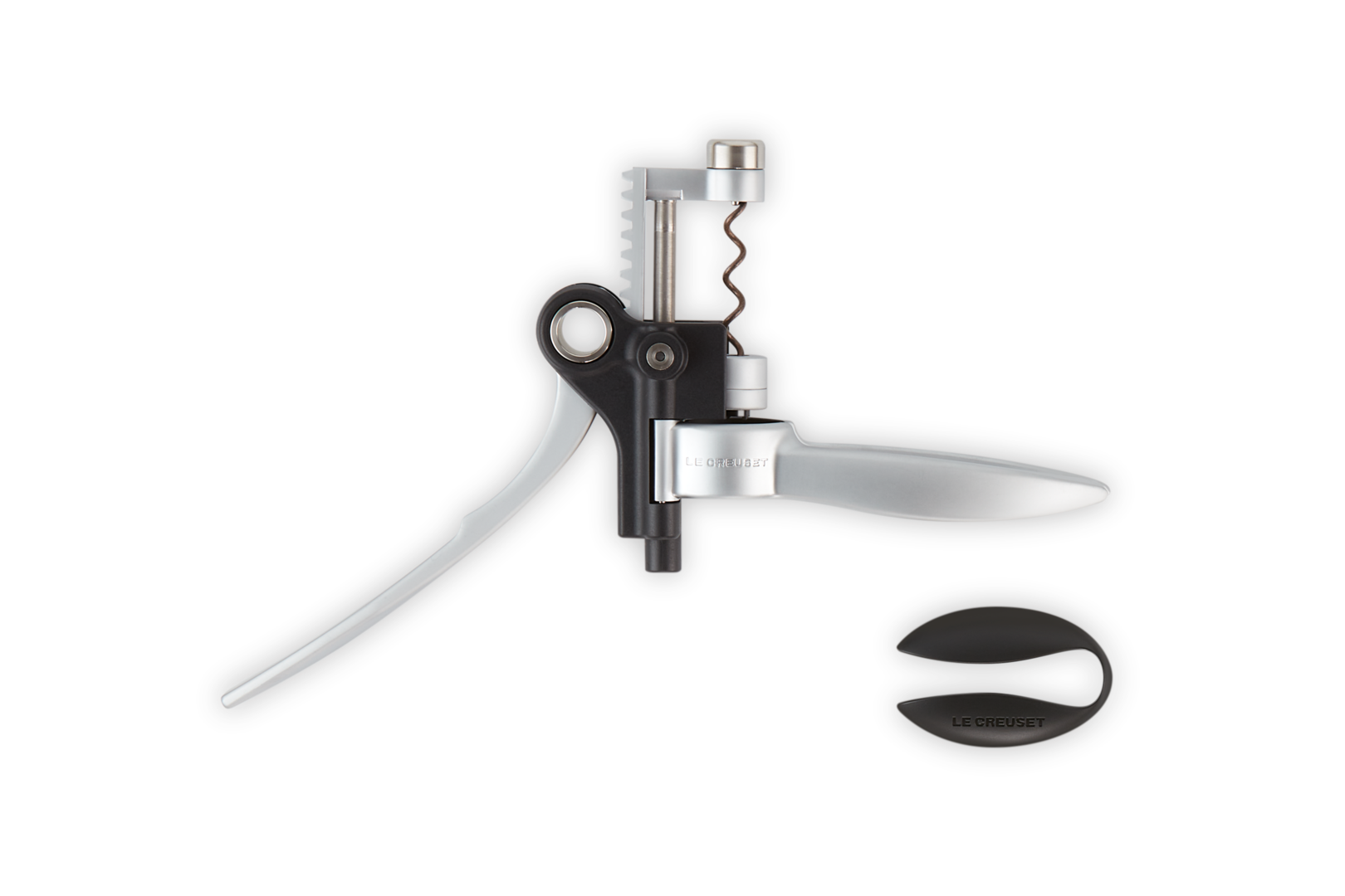 LM 250 Satin Chrome Lever Model with Foil Cutter