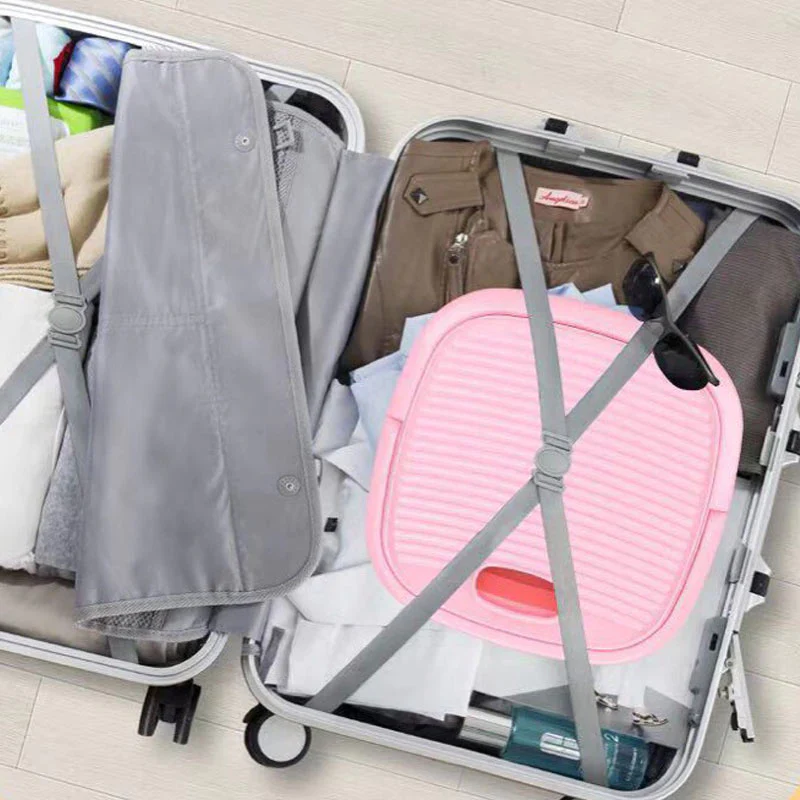 HULIANFU New Mini Folding Washing Machine Wash Fruits Electric Touch Button Household Portable Washer Foldable Barrel Type For Travel - Deanwangkt