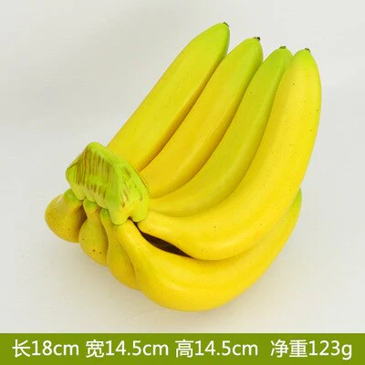HULIANFU Simulation Fruit Model Photo Prop Artificial Banana Fake Emperor Banana Plastic Banana Bunches Funny Gift Fruit Shop Display Dec - Deanwangkt