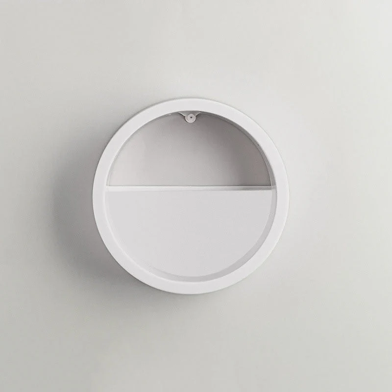 HULIANFU Wall Hanging Decor Shelf Flower Pot Modern Home Decor Room Decoration Multifunctional Storage Box Creative Round Floral Ornament - Deanwangkt