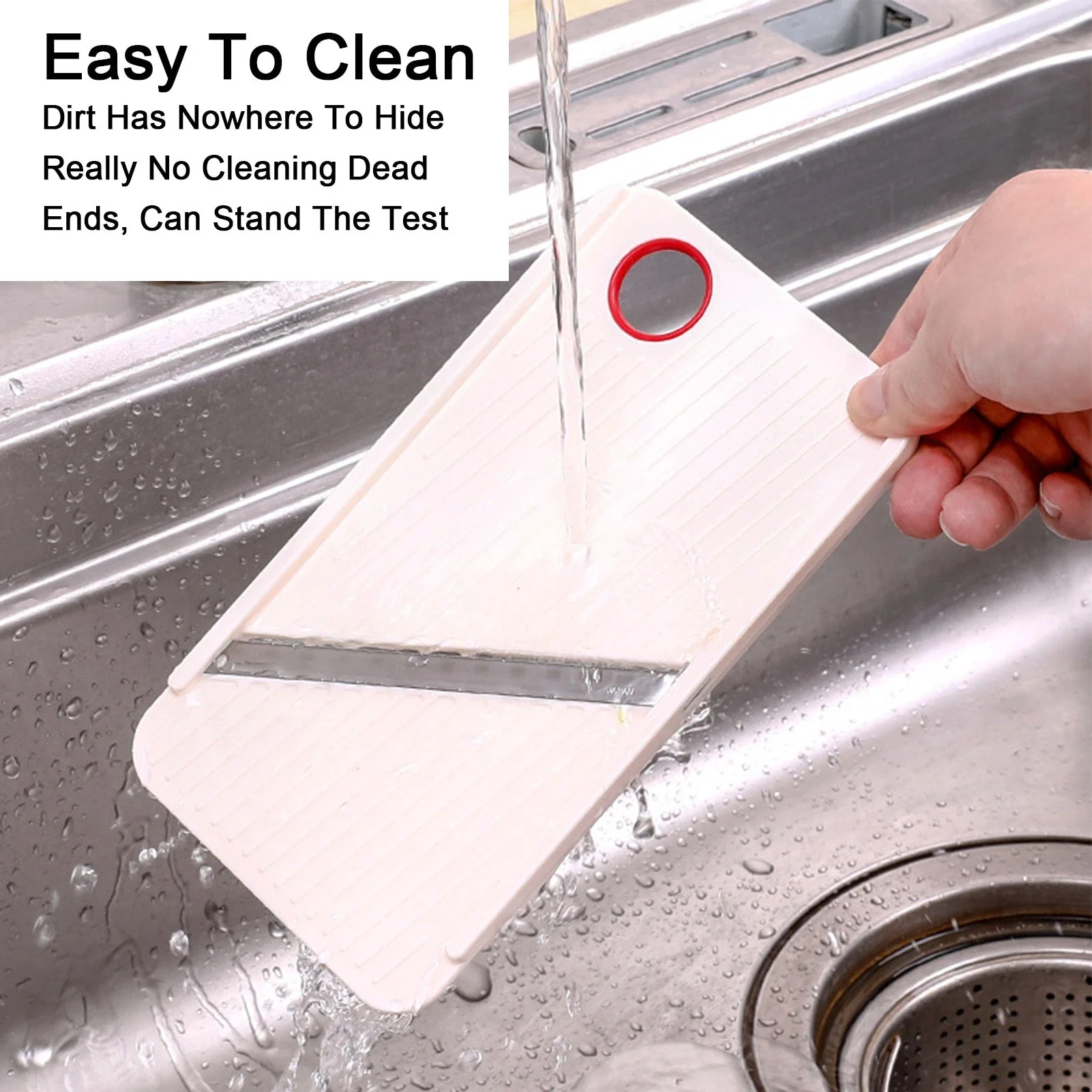 HULIANFU Manual Vegetable Slicer Stainless Steel Portable Kitchen Shredder Potato Cabbage Cutter Grate Multi-Purpose Home Kitchen Tool - Deanwangkt